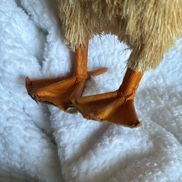 Vintage straw/feathers duck set of three -family - Picture 13 of 14
